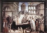 Bernardino Pinturicchio Death of St. Bernardine painting